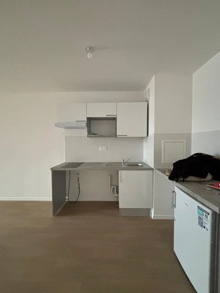 Rénovation d'une cuisine avec peinture murale